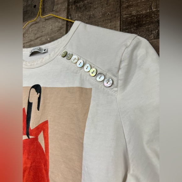 ZARA Combination girls t-shirt - Picture 5 of 7